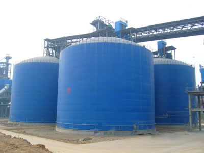 化德水泥钢板库改造