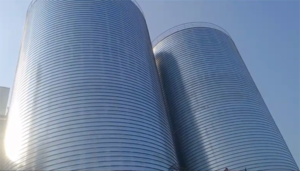 化德2座混凝土高架卷板仓