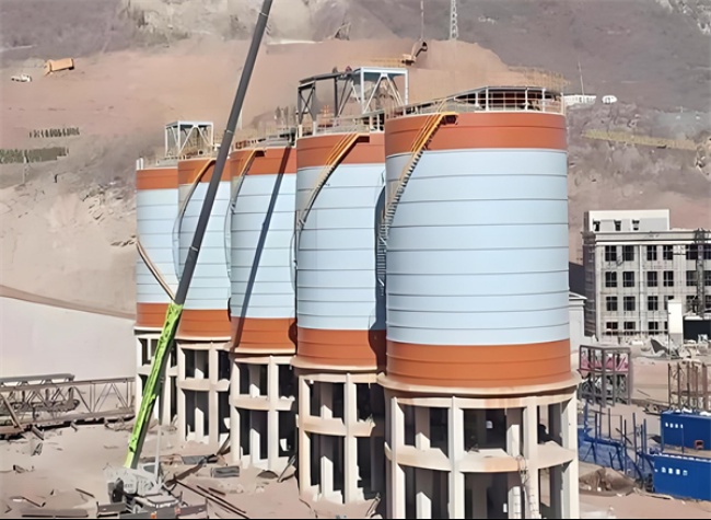 化德高架钢板仓