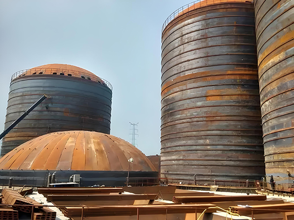 化德焦粉钢板仓